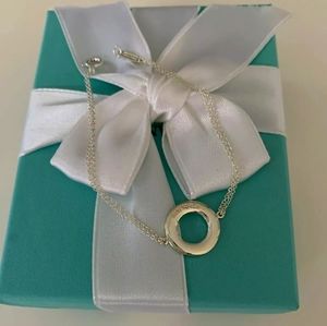 Authentic Tiffany and Co Circle 6" bracelet